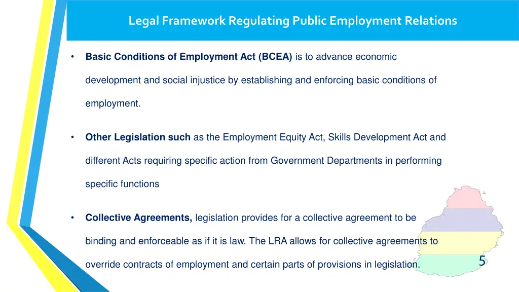 legal framework regulating public employment 1