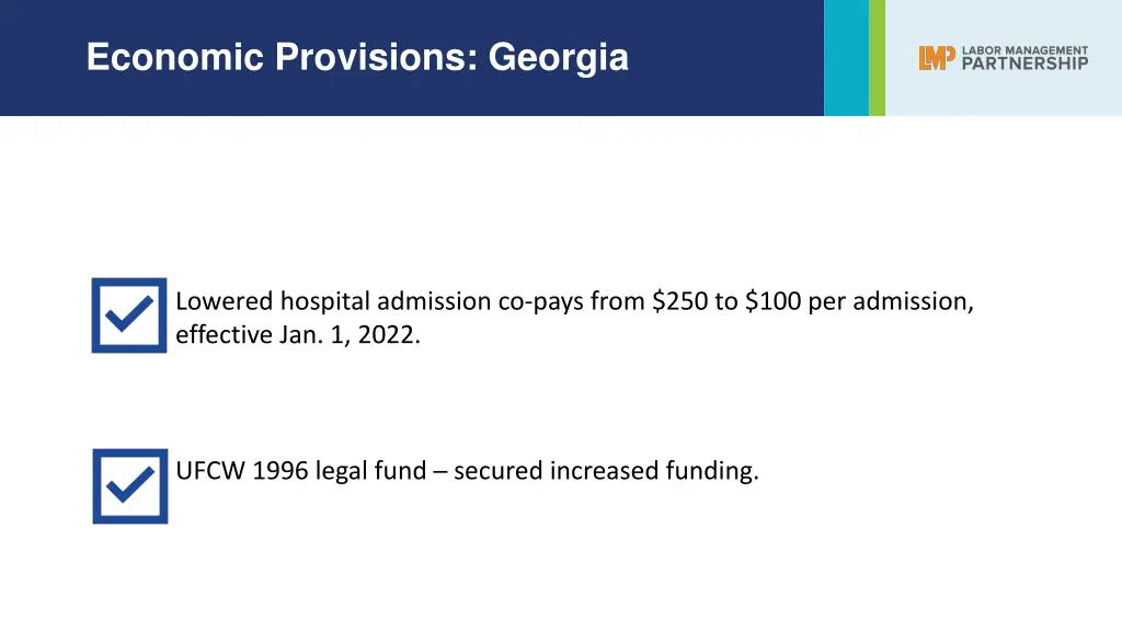 economic provisions georgia