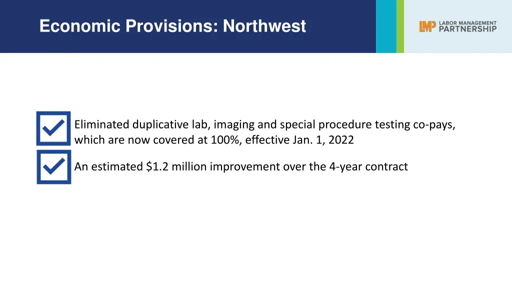 economic provisions northwest