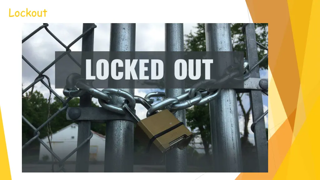 lockout