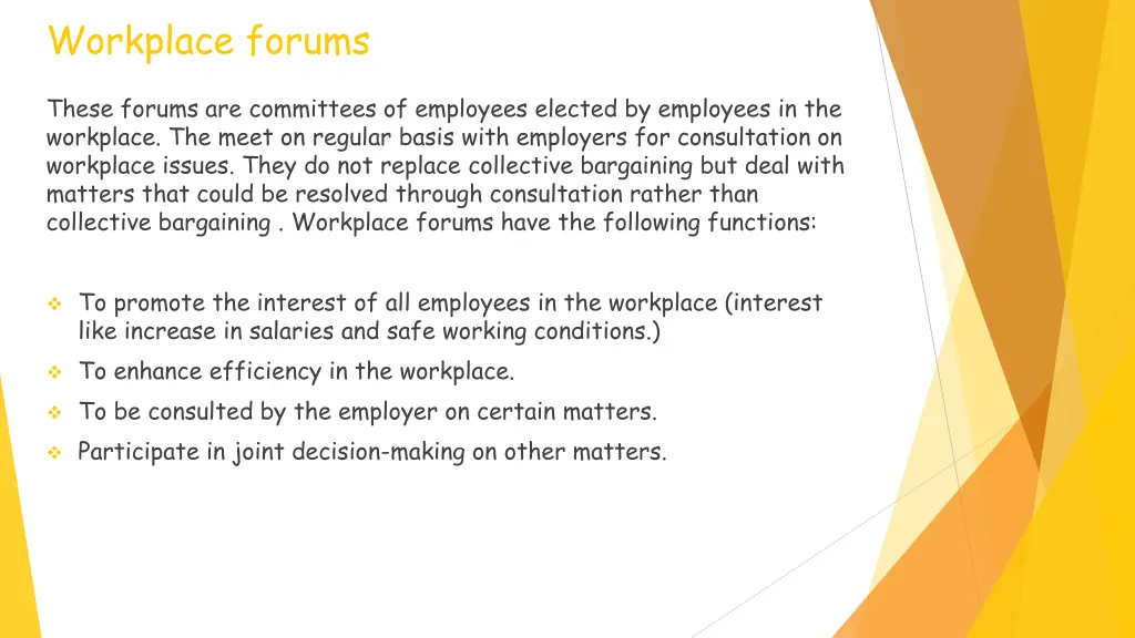 workplace forums