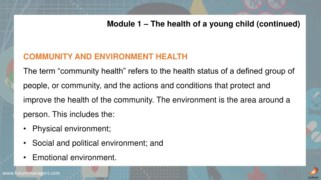 module 1 the health of a young child continued 4