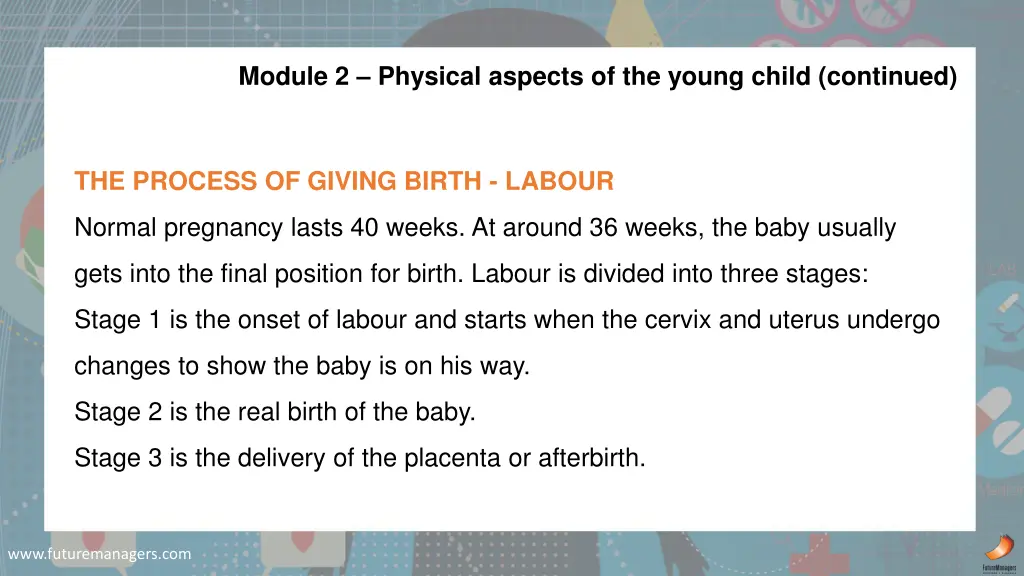 module 2 physical aspects of the young child 10