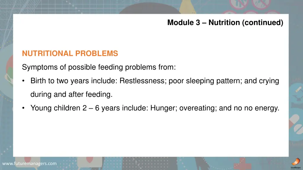 module 3 nutrition continued 3