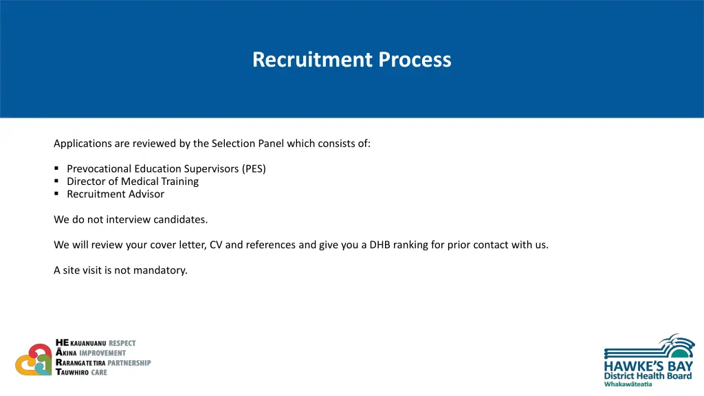 recruitment process