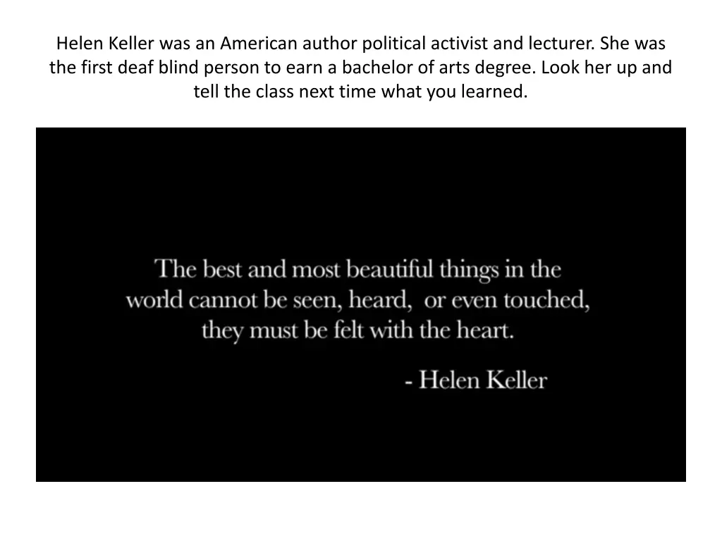 helen keller was an american author political