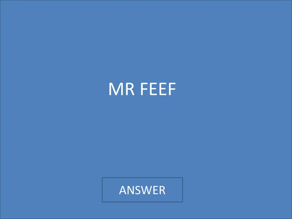 mr feef