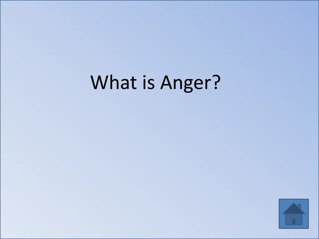 what is anger