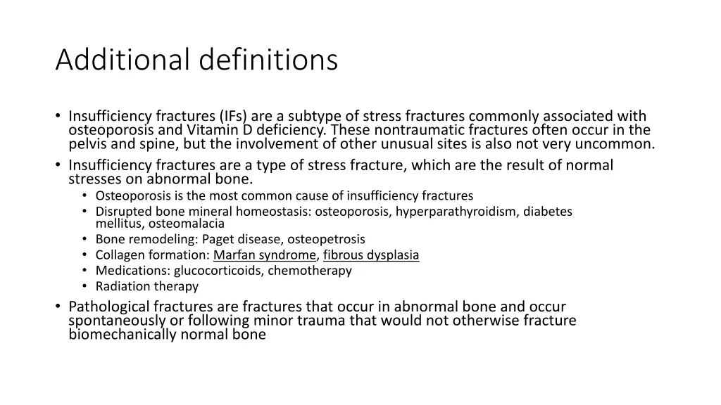 additional definitions