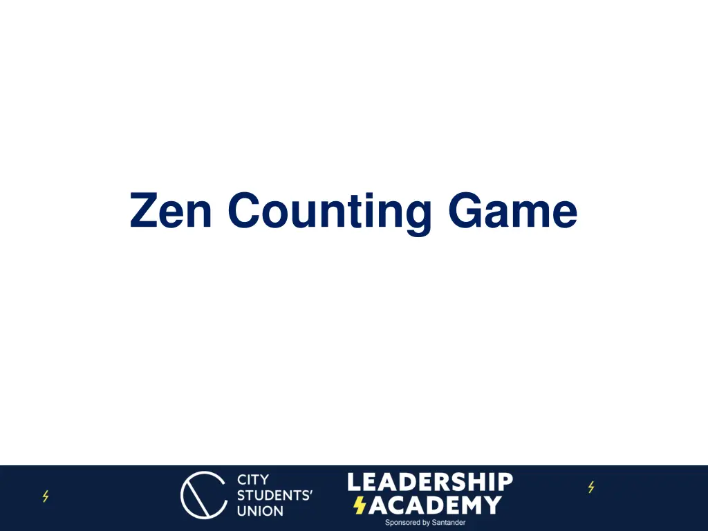 zen counting game