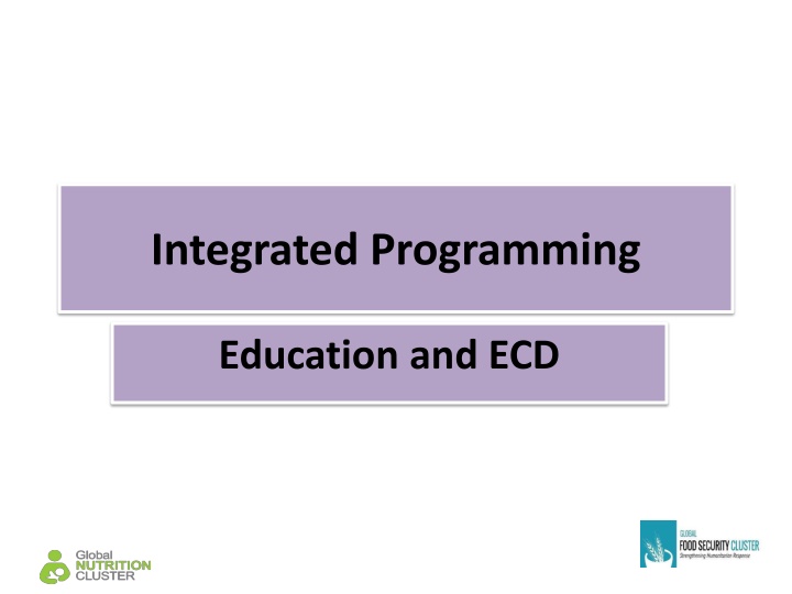 integrated programming