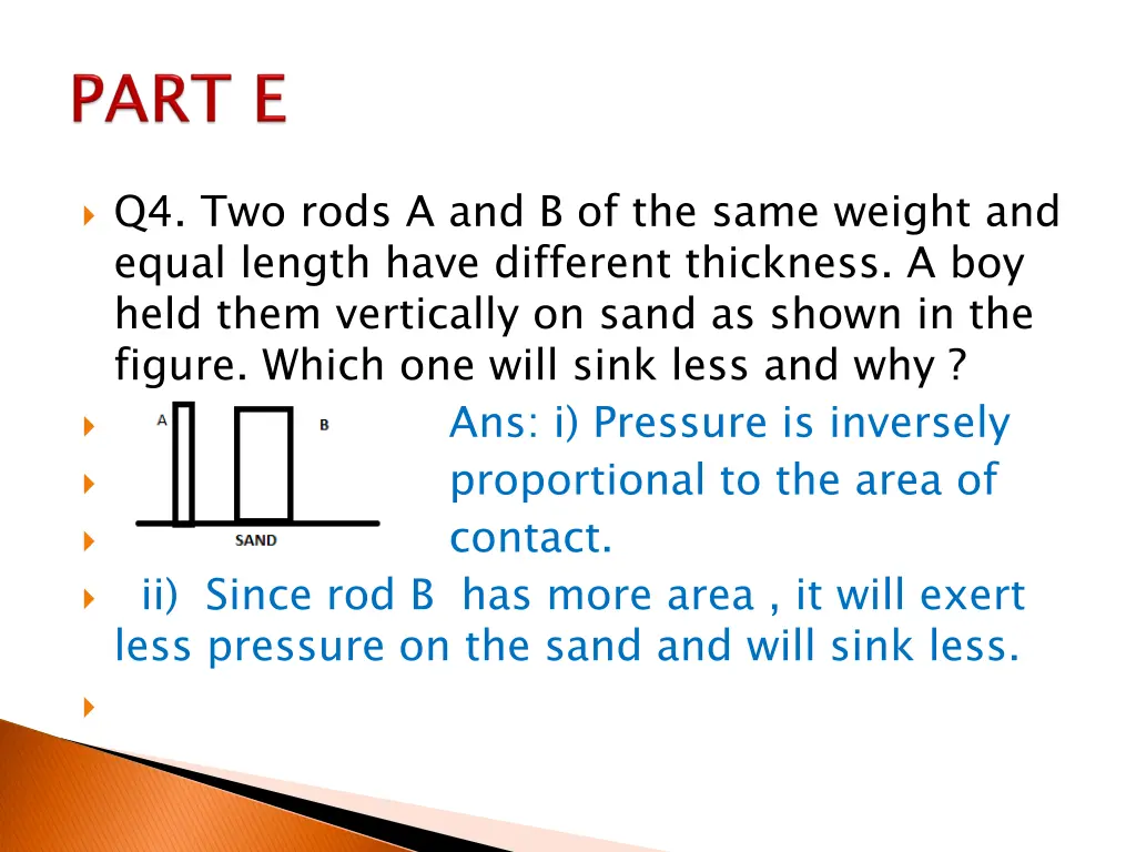 q4 two rods a and b of the same weight and equal