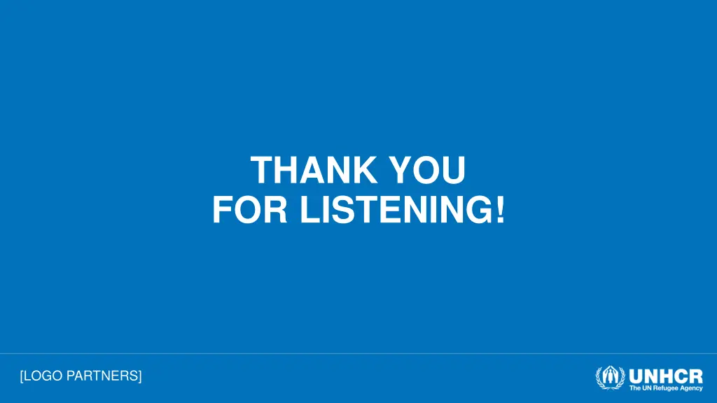 thank you for listening