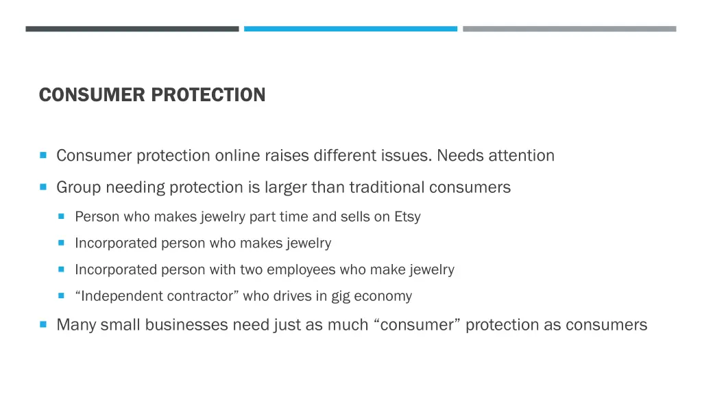 consumer protection