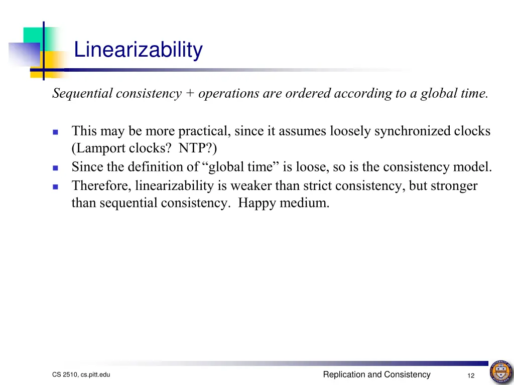 linearizability