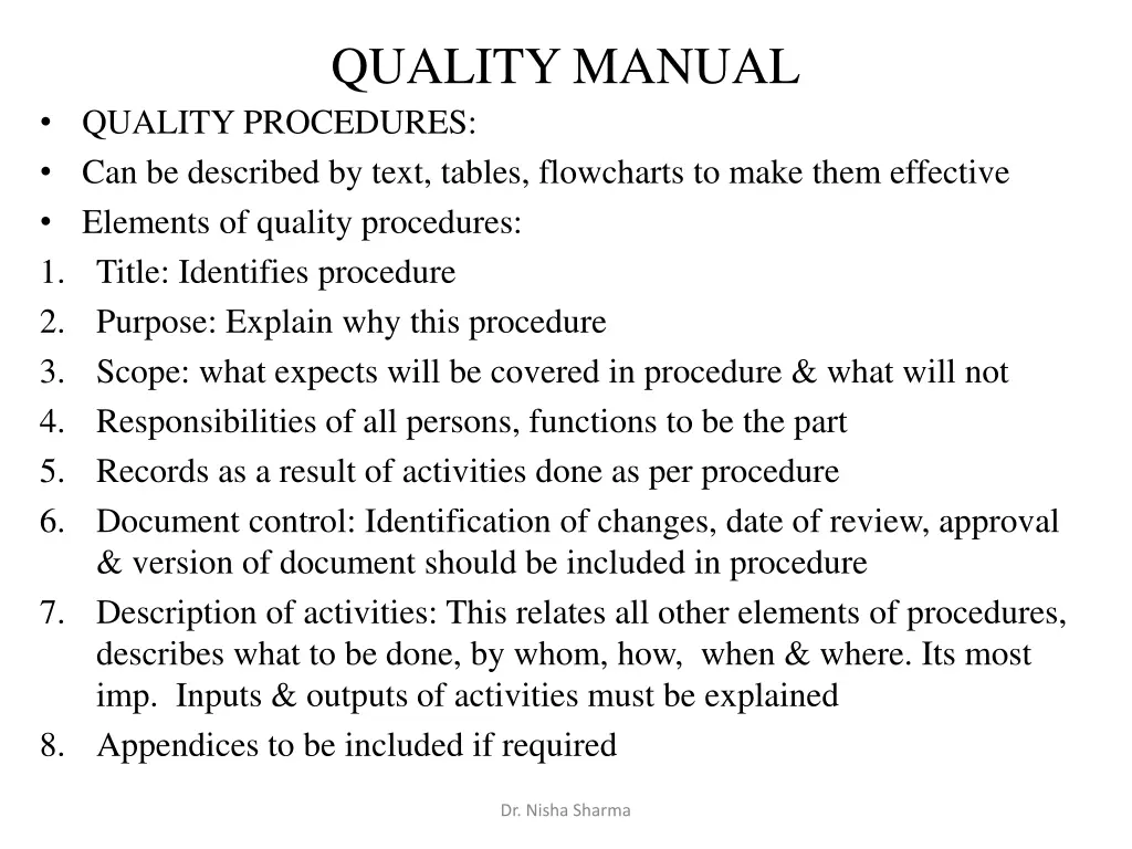 quality manual 2