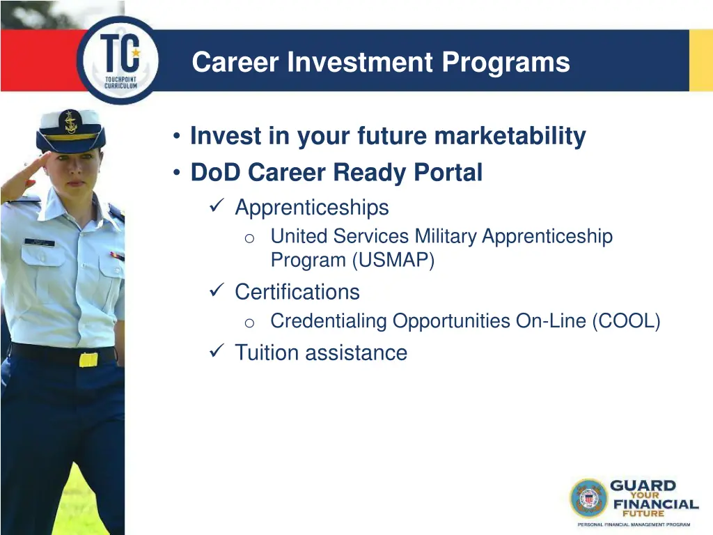 career investment programs 1