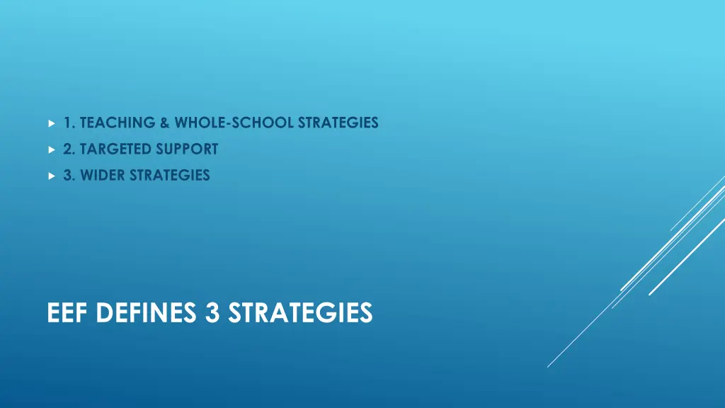 1 teaching whole school strategies