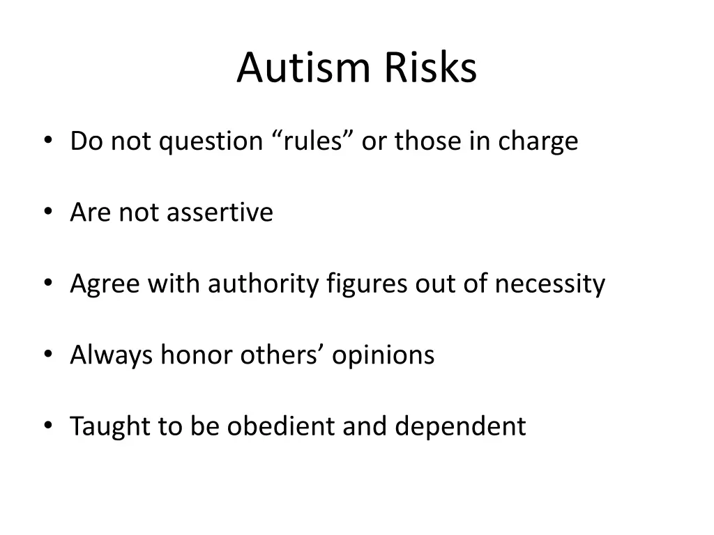 autism risks 1