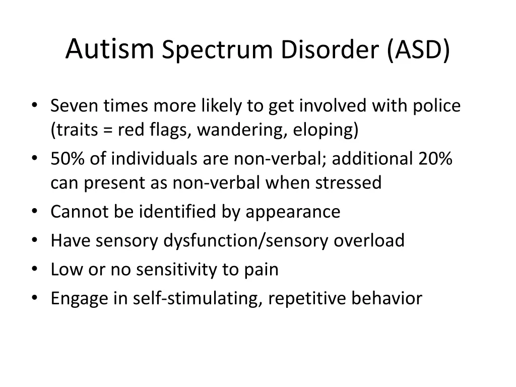 autism spectrum disorder asd 1