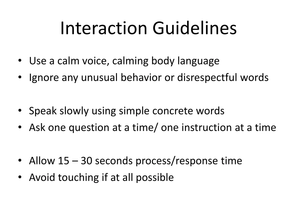 interaction guidelines 2