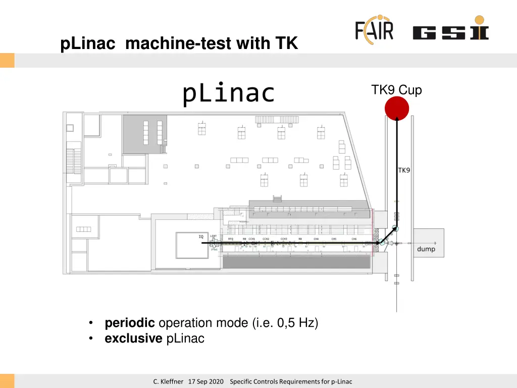 plinac machine test with tk