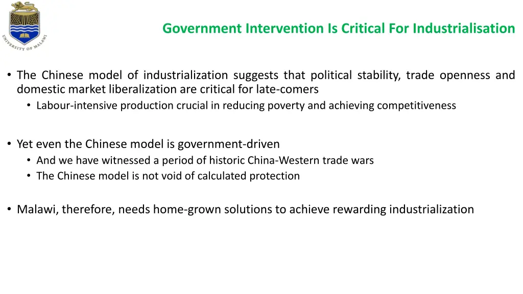 government intervention is critical 1