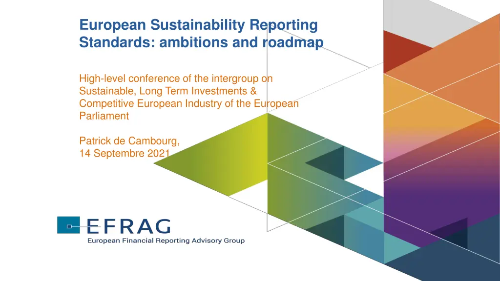 european sustainability reporting standards