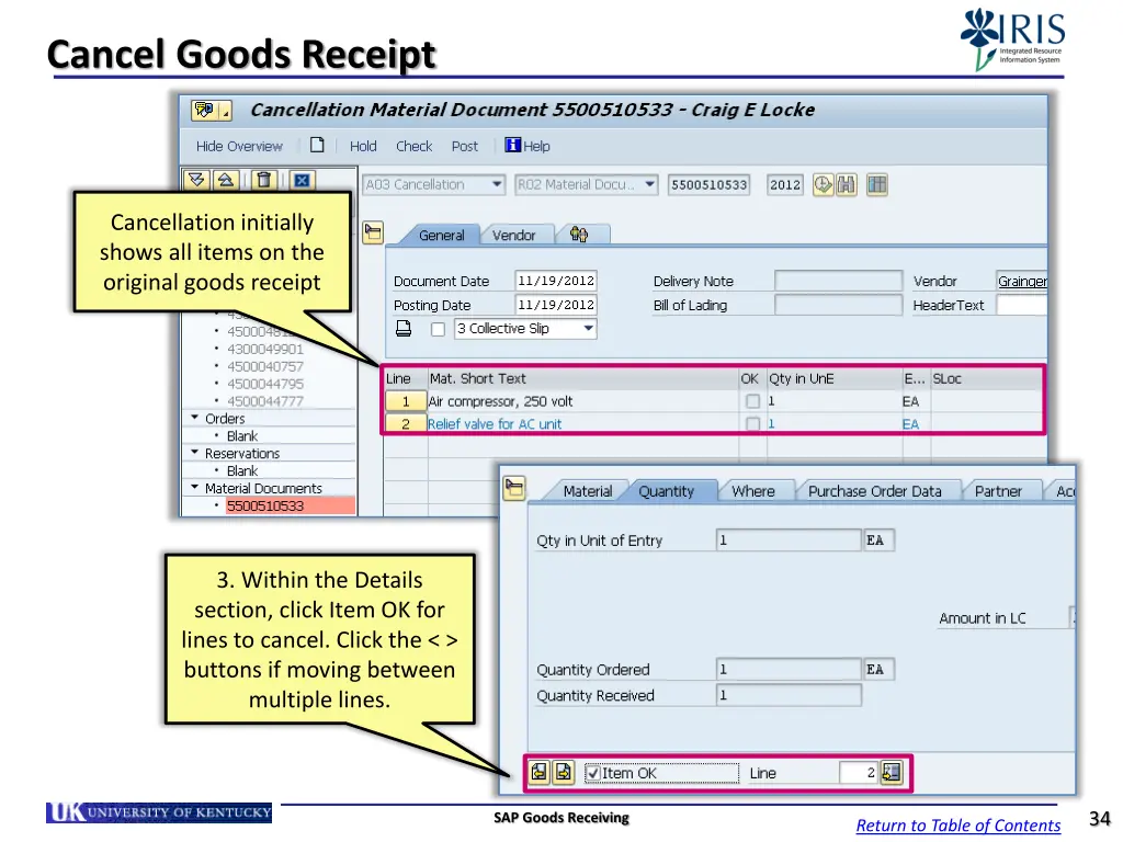 cancel goods receipt 1