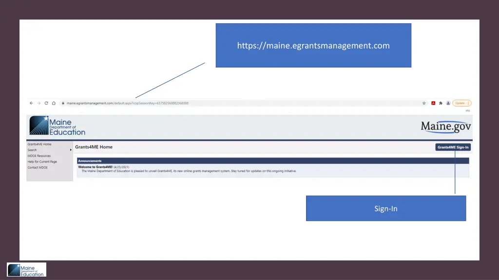 https maine egrantsmanagement com