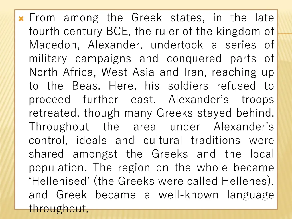 from among the greek states in the late fourth