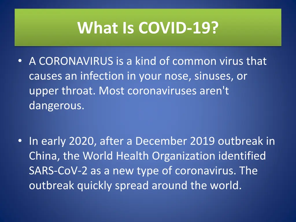 what is covid 19