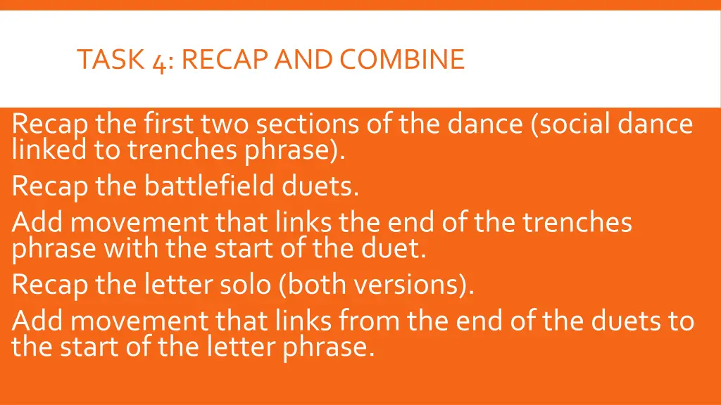 task 4 recap and combine