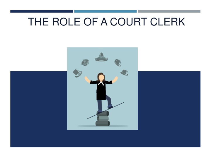 the role of a court clerk