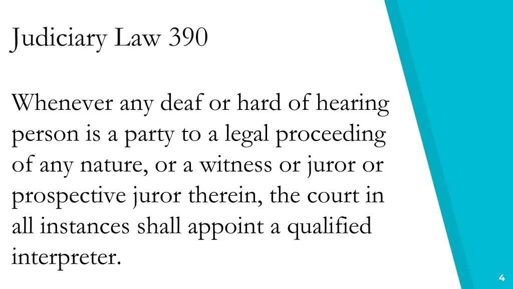 judiciary law 390