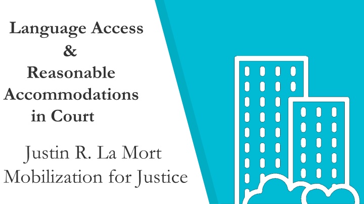 language access reasonable accommodations in court