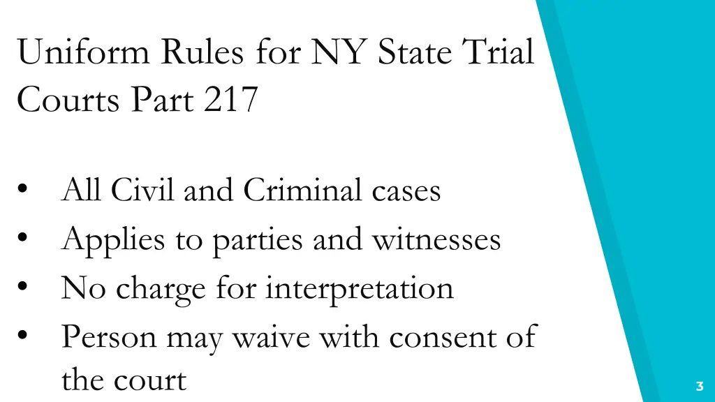 uniform rules for ny state trial courts part 217