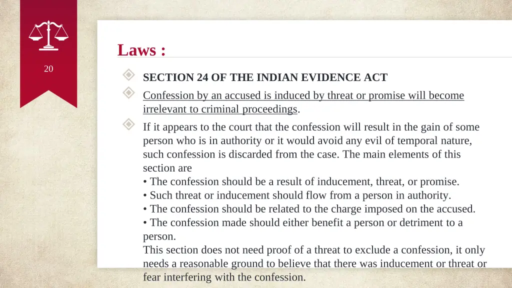 laws section 24 of the indian evidence