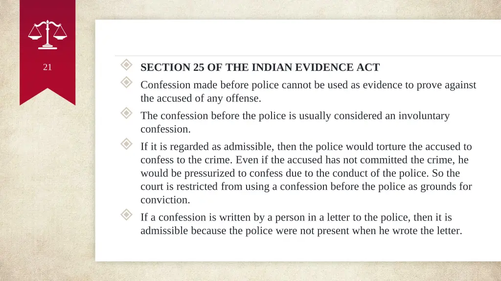 section 25 of the indian evidence act confession