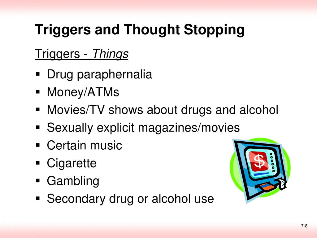 triggers and thought stopping 4