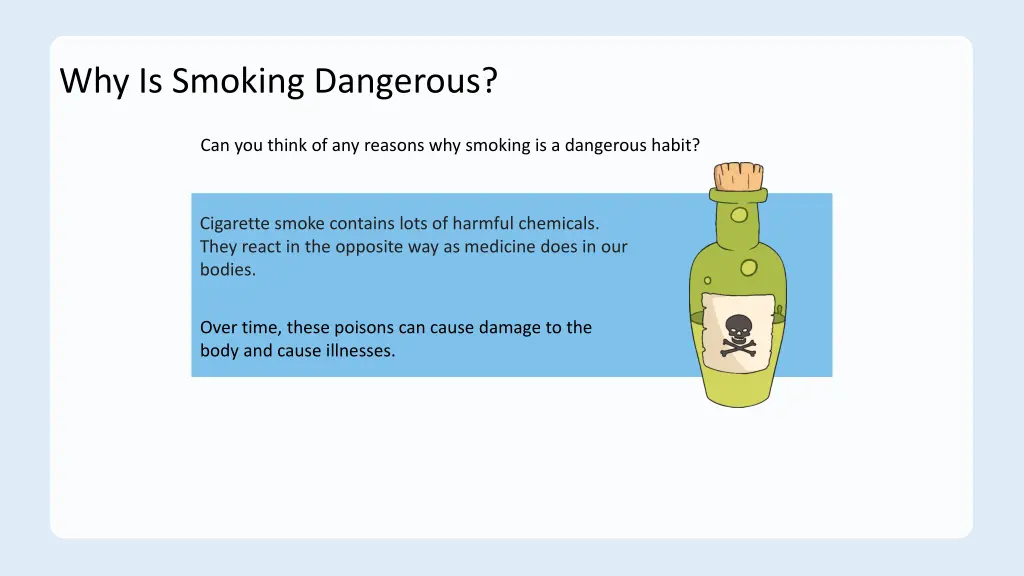 why is smoking dangerous