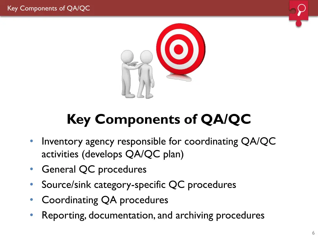 key components of qa qc