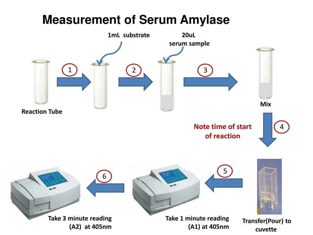 measurement of serum amylase