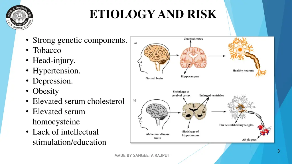 etiology and risk