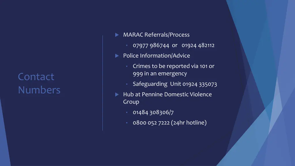 marac referrals process