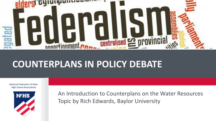 counterplans in policy debate