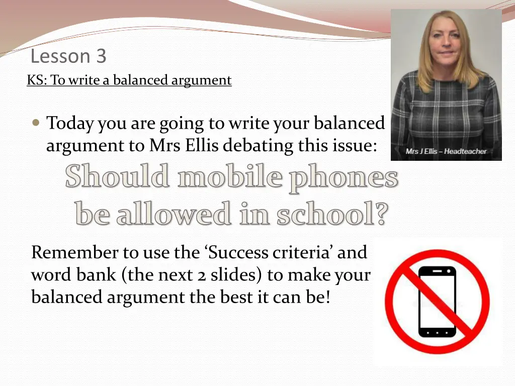 lesson 3 ks to write a balanced argument