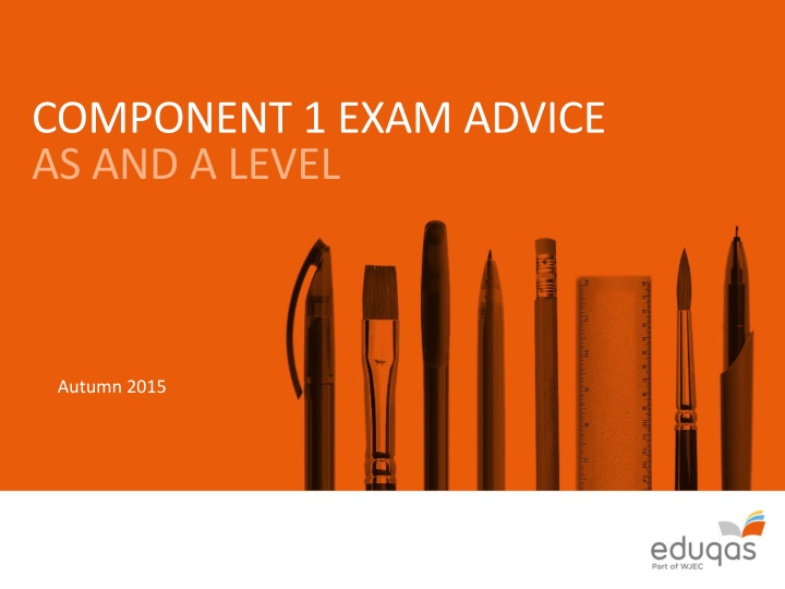 component 1 exam advice as and a level