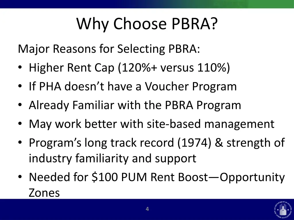 why choose pbra