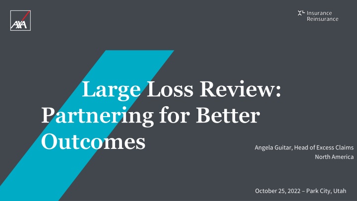 large loss review partnering for better outcomes